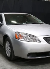 Spec-D Factory Style Headlights w/ Amber Reflectors (Chrome Housing/Clear Lens) Pontiac G6 2005-2010                                     - 2LH-G605-ABM - Image 9