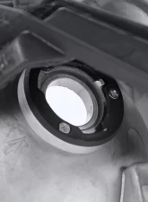 Spec-D Crystal Headlight w/ Amber Reflector (Clear Lens) - Passenger Side Only  GMC Sierra | Yukon 1999-2006                                     - 2LH-GMC99-R-GO - Image 6