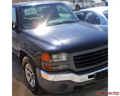 Spec-D Crystal Headlight w/ Amber Reflector (Clear Lens) - Passenger Side Only  GMC Sierra | Yukon 1999-2006 - 2LH-GMC99-R-GO