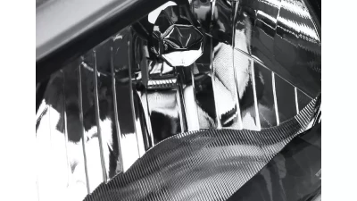 Spec-D Crystal Headlights w/ Amber Reflectors (Glossy Black Housing/Clear Lens) Honda HR-V 2016-2018                                     - 2LH-HRV15GB-RS - Image 4