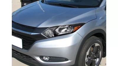 Spec-D Crystal Headlights w/ Amber Reflectors (Glossy Black Housing/Clear Lens) Honda HR-V 2016-2018                                     - 2LH-HRV15GB-RS - Image 10