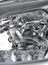 Spec-D Factory Style Crystal Headlights w/ SMD LED Light Strip (Chrome Housing/Clear Lens) Chevrolet Impala | Monte Carlo 2006-2015                                     - 2LH-IPA06-V2-RS - Image 5