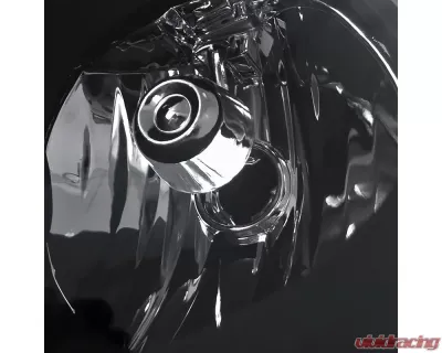 Spec-D Factory Style Crystal Headlights w/ Amber Reflectors (Matte Black Housing/Clear Lens) Chevrolet Impala | Monte Carlo 2006-2015 - 2LH-IPA06JM-RS