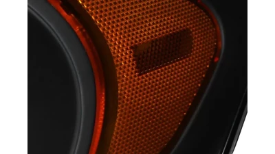 Spec-D Factory Style Crystal Headlights w/ Amber Reflectors (Matte Black Housing/Clear Lens) Chevrolet Impala | Monte Carlo 2006-2015                                     - 2LH-IPA06JM-RS - Image 5