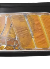 Spec-D Factory Style Crystal Headlights w/ Amber Reflectors (Chrome Housing/Clear Lens) Ford Mustang 1999-2004                                     - 2LH-MST99-RS - Image 7