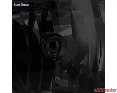 Spec-D Crystal Headlights (Chrome Housing/Smoked Lens) Dodge Ram 1994-2002 - 2LH-RAM94G-RS