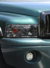 Spec-D Crystal Headlights (Chrome Housing/Smoked Lens) Dodge Ram 1994-2002                                     - 2LH-RAM94G-RS - Image 3