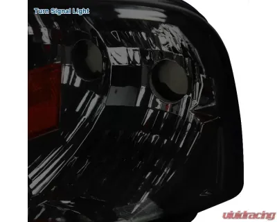 Spec-D Crystal Headlights (Chrome Housing/Smoked Lens) Dodge Ram 1994-2002 - 2LH-RAM94G-RS