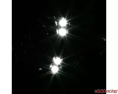 Spec-D Crystal Headlights (Chrome Housing/Smoked Lens) Dodge Ram 1994-2002 - 2LH-RAM94G-RS