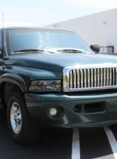 Spec-D Crystal Headlights (Chrome Housing/Smoked Lens) Dodge Ram 1994-2002                                     - 2LH-RAM94G-RS - Image 9