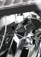 Spec-D Factory Style Headlights w/ Amber Reflectors (Matte Black Housing/Clear Lens) Nissan Rogue 2008-2015                                     - 2LH-RGE08JM-RS - Image 2