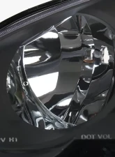 Spec-D Factory Style Headlights w/ Amber Reflectors (Matte Black Housing/Clear Lens) Acura RSX 2002-2004                                     - 2LH-RSX02JM-RS - Image 3