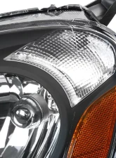 Spec-D Factory Style Headlights w/ Amber Reflectors (Matte Black Housing/Clear Lens) Acura RSX 2002-2004                                     - 2LH-RSX02JM-RS - Image 6