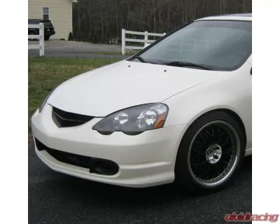 Spec-D Factory Style Headlights w/ Amber Reflectors (Matte Black Housing/Clear Lens) Acura RSX 2002-2004 - 2LH-RSX02JM-RS