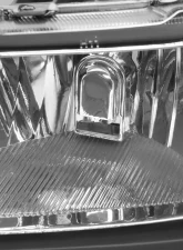 Spec-D Factory Style Headlights (Matte Black Housing/Clear Lens) GMC Sierra 2007-2014                                     - 2LH-SIE07JM-RS - Image 2