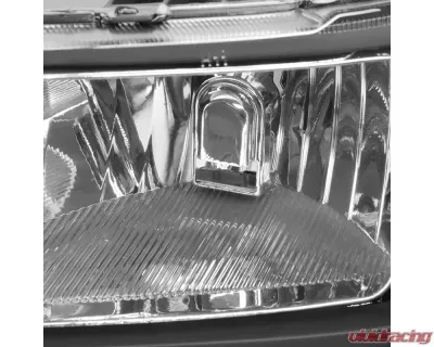 Spec-D Factory Style Headlights (Matte Black Housing/Clear Lens) GMC Sierra 2007-2014 - 2LH-SIE07JM-RS