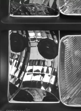 Spec-D Factory Style Headlights (Matte Black Housing/Clear Lens) GMC Sierra 2007-2014                                     - 2LH-SIE07JM-RS - Image 5