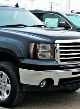 Spec-D Factory Style Headlights (Matte Black Housing/Clear Lens) GMC Sierra 2007-2014                                     - 2LH-SIE07JM-RS - Image 10