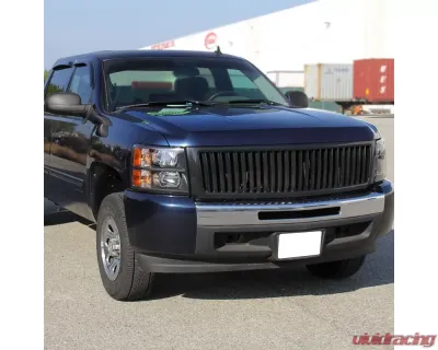 Spec-D Factory Style Headlights (Matte Black Housing/Clear Lens) Chevrolet Silverado 2007-2014 - 2LH-SIV07JM-RS