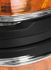 Spec-D Factory Style V2 Headlights (Chrome Housing/Clear Lens) Chevrolet Silverado 1500 2014-2015                                     - 2LH-SIV14-V2-RS - Image 6