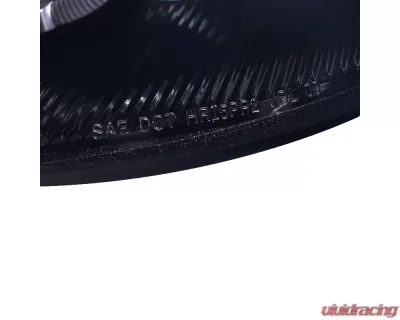 Spec-D Dual Halo Projector Headlights (Glossy Black Housing/Smoked Lens) Nissan 350Z 2003-2005 - 2LHP-350Z03G-TM