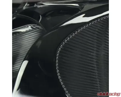 Spec-D Projector Headlights (Chrome Housing/Smoked Lens) Nissan Altima 2013-2015 - 2LHP-ALT13G-GO