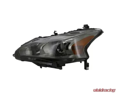 Spec-D Projector Headlights (Chrome Housing/Smoked Lens) Nissan Altima 2013-2015 - 2LHP-ALT13G-GO