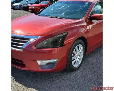 Spec-D Projector Headlights (Chrome Housing/Smoked Lens) Nissan Altima 2013-2015 - 2LHP-ALT13G-GO