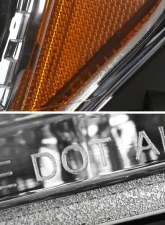 Spec-D LED Bar Projector Headlights w/ Sequential Turn Signal Lights (Chrome Housing/Clear Lens) Mercedes-Benz W164 ML-Class 2006-2008                                     - 2LHP-BW16406-TM - Image 5