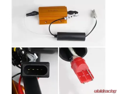 Spec-D LED Bar Projector Headlights w/ Sequential Turn Signal Lights (Chrome Housing/Clear Lens) Mercedes-Benz W164 ML-Class 2006-2008 - 2LHP-BW16406-TM