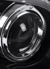 Spec-D Projector Headlight w/ Amber Reflector (Jet Black Housing/Clear Lens) - Passenger Side Only Toyota Camry 2012-2014                                     - 2LHP-CAM12GB-R-GO - Image 3