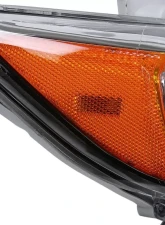 Spec-D Projector Headlight w/ Amber Reflector (Jet Black Housing/Clear Lens) - Passenger Side Only Toyota Camry 2012-2014                                     - 2LHP-CAM12GB-R-GO - Image 5