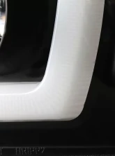 Spec-D Dual Halo Projector Headlights (Matte Black Housing/Clear Lens) Dodge Charger 2011-2014                                     - 2LHP-CHG11JM-TM - Image 6