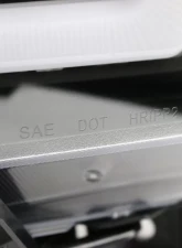 Spec-D Dual Halo Projector Headlights (Matte Black Housing/Clear Lens) Dodge Charger 2011-2014                                     - 2LHP-CHG11JM-TM - Image 8