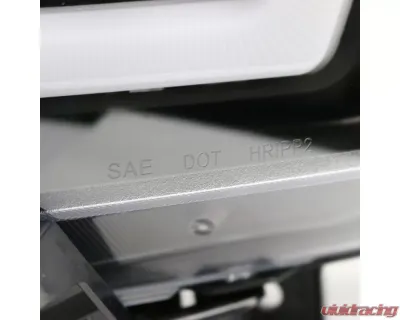 Spec-D Dual Halo Projector Headlights (Matte Black Housing/Clear Lens) Dodge Charger 2011-2014 - 2LHP-CHG11JM-TM