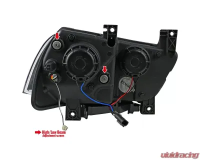 Spec-D Dual Halo Projector Headlights (Matte Black Housing/Clear Lens) Dodge Charger 2011-2014 - 2LHP-CHG11JM-TM