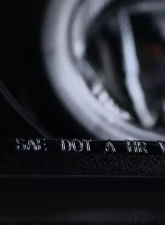 Spec-D Dual Halo Projector Headlights (Glossy Black Housing/Smoked Lens) Chevrolet Colorado | GMC Canyon 2004-2012                                     - 2LHP-COL04HG-TM - Image 7