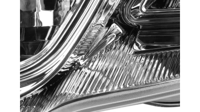 Spec-D LED Bar Projector Headlights (Chrome Housing/Clear Lens) Honda CR-V 2007-2011                                     - 2LHP-CRV07-TM - Image 6