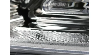 Spec-D LED Bar Projector Headlights (Chrome Housing/Clear Lens) Honda CR-V 2007-2011                                     - 2LHP-CRV07-TM - Image 7