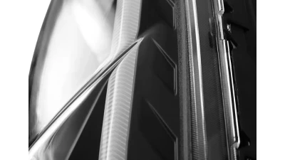 Spec-D LED Bar Projector Headlights (Matte Black Housing/Clear Lens) Honda CR-V 2007-2011                                     - 2LHP-CRV07JM-TM - Image 6