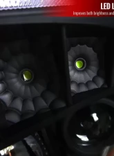 Spec-D Projector Headlights w/ LED Light Strip (Matte Black Housing/Clear Lens) Cadillac CTS 2008-2014                                     - 2LHP-CTS08JM-RS - Image 5