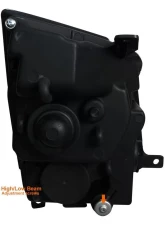 Spec-D Projector Headlights w/ LED Light Strip (Matte Black Housing/Clear Lens) Cadillac CTS 2008-2014                                     - 2LHP-CTS08JM-RS - Image 7