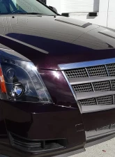 Spec-D Projector Headlights w/ LED Light Strip (Matte Black Housing/Clear Lens) Cadillac CTS 2008-2014                                     - 2LHP-CTS08JM-RS - Image 10