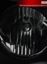 Spec-D  Projector Headlights w/ Bright White LED Bars (Black Housing/Smoke Lens) Cadillac CTS 2008-2014                                     - 2LHP-CTS08SM-RS - Image 4