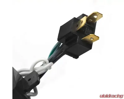 Spec-D Projector Headlights w/ H1 Bulbs (Matte Black Housing/Clear Lens) Honda Civic 2001-2003 - 2LHP-CV01JM-RS