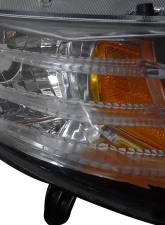 Spec-D Projector Headlights w/ LED Light Strip (Matte Black Housing/Clear Lens) Honda Civic 2006-2011                                     - 2LHP-CV062JM-RS - Image 2