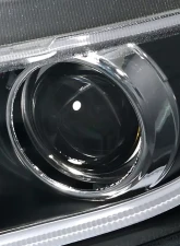 Spec-D LED Bar Projector Headlights (Matte Black Housing/Clear Lens) Honda Civic 2012-2015                                     - 2LHP-CV12JM-8V2-TM - Image 3