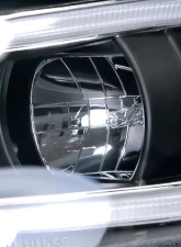 Spec-D LED Bar Projector Headlights (Matte Black Housing/Clear Lens) Honda Civic 2012-2015                                     - 2LHP-CV12JM-8V2-TM - Image 4