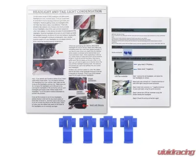 Spec-D LED Tube Projector Headlights (Chrome Housing/Clear Lens) Dodge Ram 2006-2009 - 2LHP-DGP06-G3-GO