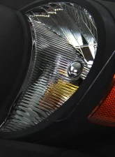 Spec-D Retro Style Projector Headlights (Matte Black Housing/Clear Lens) Dodge Ram 2006-2009                                     - 2LHP-DGP06JM-RS - Image 3